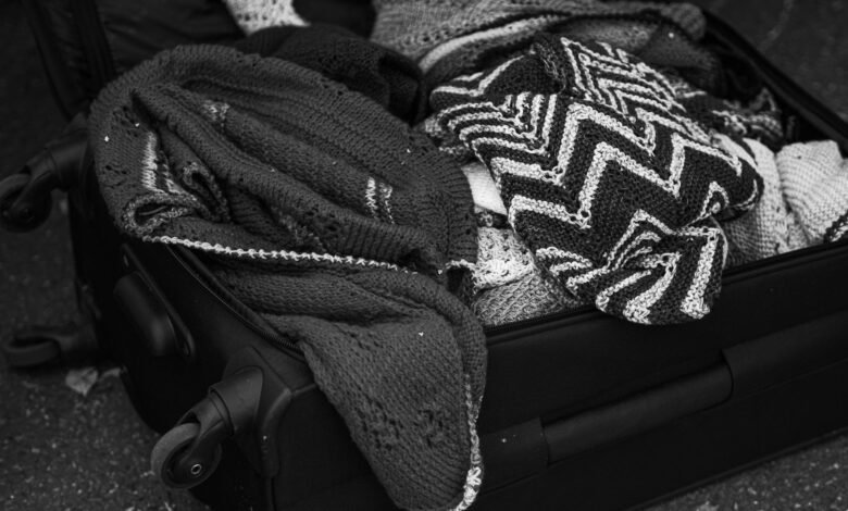 how to store wool sweaters without stretching