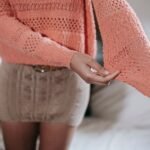 why does my knit dress sag at shoulders after wearing