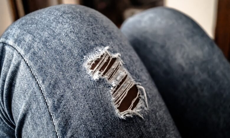 why do jeans tear at the crotch